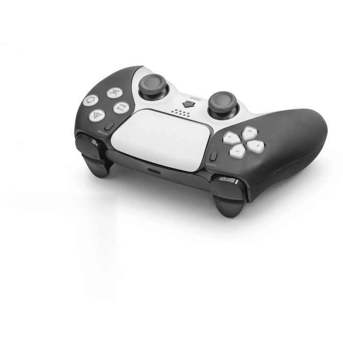Ps4 Uyumlu Kablosuz Gamepad Oyun Kolu - Siyah Beyaz ND500E