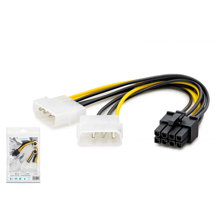 Sata To 8 Pin Ekran Kartı Power Kablosu - Siyah HDX5504