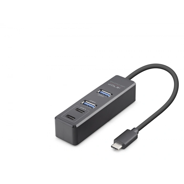 Type-c 3.2 Gen2 Hub 4 Port 10 Gbps Siyah TU1009