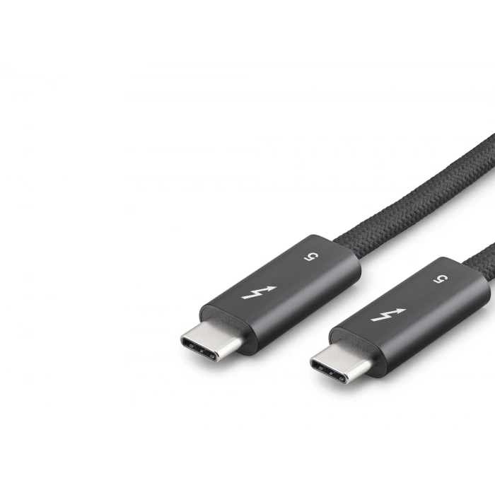 Type-C Thunderbolt 5 120 Gbps 240W 16K 60 Hz Şarj Ve Data Kablosu 1 M Siyah HDX7891