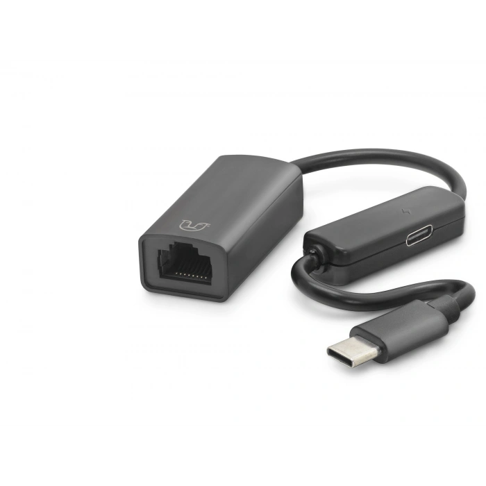 Type C Usb 2.0 Ethernet Adaptör 10/100 Mbps Pd Güç Destekli Siyah L118