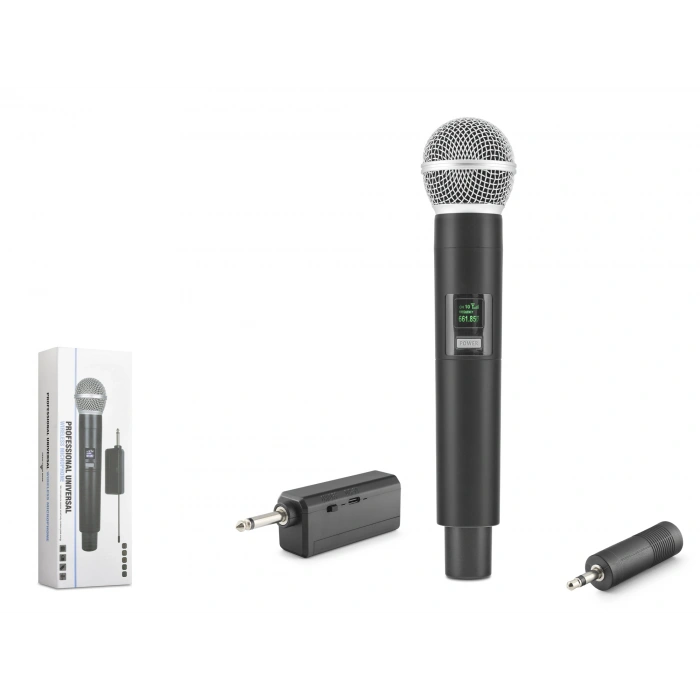 Uhf Kablosuz Mikrofon 6.35 Mm Siyah HDX2801