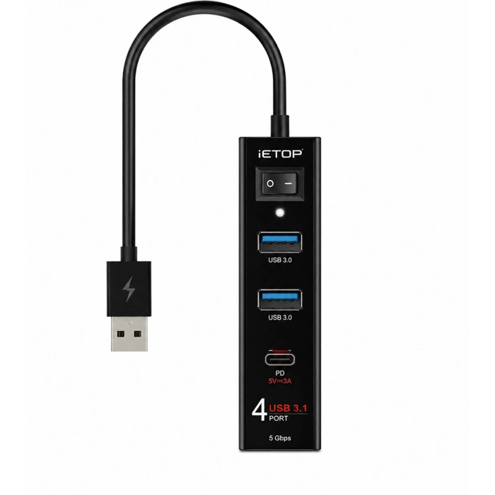 Usb 3.1 Gen1 Hub Pd 4 Port 5 Gbps U329A