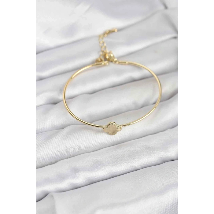 Yonca Model Gold Renk Kadın Bileklik TJ-BB8232