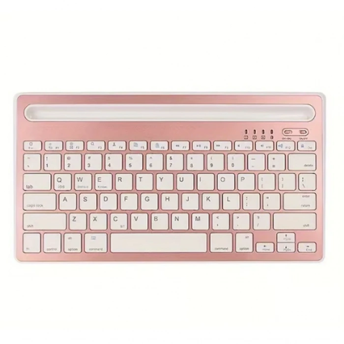 ZR206 Rose Gold K6100 Kablosuz Klavye