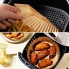 Air Fryer Pişirme Kağıdı 100 Adet Kullanım Sonrası Atılabilir Yağlı Kağıdı Yuvarlak Tabak