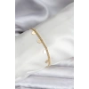 14K Gold Renk Kaplama Kalpli Model CM Kadın Bileklik TJ-BB8131