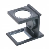 25x25 Mm Full Çelik Kaplı Katlamalı Büyüteç TH-9005B