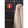 Dolap Kapak Kulpu 2 Adet Kendinden Yapışkanlı Retro Askılık Kırmızı