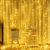 LED Günışığı Perde 2x2 Metre 320 LED 8 Fonskiyonlu Dekor Amaçlı