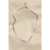 316L Çelik Silver Renk 45 cm İtalyan Zincir Model Kadın Kolye TJ-BKO5903