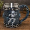 3D Astronot Tasarımlı Kupa Bardak