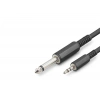 6.35Mm To 3.5Mm Gitar Kablosu 3 M - Siyah HDX1077
