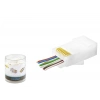 Cat6 Ez Rj45 Konnektör - 100 Adet Beyaz / Özel Plastik Kutulu ND2406