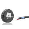Cctv Kablo Mini Coax Eco Cca Pe 2X0.50 Mm Dış Mekan 100 M - Siyah HDX5582-100