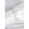 CM 14K Gold Renk Damla Topçuk Model Kadın Bileklik TJ-BB8284