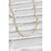 CM 14K Gold Renk Zincir Model 60 cm Kadın Kolye TJ-BKO10969