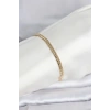 CM 14K Gold Renk Zincir Model Kadın Bileklik TJ-BB8285