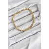CM Singapur Model Zincir Gold Renk Kadın Bileklik TJ-BB8596