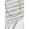 CM Yassı Yılan Zincir Model 60 cm Kadın Kolye TJ-BKO11128