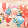 Dilek Feneri Dekor Amaçlı Kağıt Balonu Uçan Balon Renkli