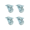 Furç Tablalı Bilyalı Teker - 38MM - Şeffaf HKS240 - 4 Adet
