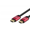 Hdmi 2.0 Kablo 4K Uhd Od 8.0 Mm 1.5 M - Siyah Kırmızı HDX2037