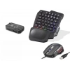 Mobil Oyun Klavye Mouse Dönüştürücü Seti Rgb Siyah K191