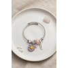 Mor Papatya Charmlı Bileklik TJ-BB8822
