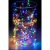 Aydınlatma RGB LED 5 Metre Pil İle Çalışan Peri LED Işık Dekor Amaçlı Renkli