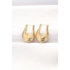 Pirinç Gold Renk Bombeli Küpe TJ-BKP8878