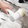 Şarjlı 5 Başlıklı Temizleme Fırçası