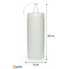 Yağdanlık 400 Ml Kapaklı Sızdırmaz Yağlık Sosluk Şişesi Plastik Şeffaf