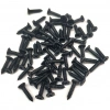 Siyah 1000 Adet Klips Vidası 2,2x9,5 mm YHB - Konik Başlı Kutu, Sandık, Ayak, Askı, Mini Vida