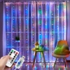 Tel Perde Led 3 x 3 M 300 Led RGB