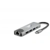 Type-C 3.0 Hub Pd Hdmı 4K 30Hz Lan 100M 5 Port 5 Gbps Gri HDX7831
