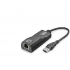 Usb 3.0 Ethernet Adaptör Gigabit Siyah HDX7867