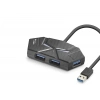 Usb 3.0 Hub Rgb 4 Port 5 Gbps 1.2 M HDX7050