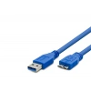 Usb 3.0 To Micro-B 3.0 Kablosu 1 M - Mavi HDX7510