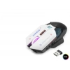 W19 Kablosuz Mouse Dual Mod 10000 Dpi 7 Tuş Makro 1000 Hz Rgb - Siyah Beyaz
