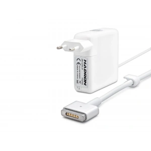 20V 4.25A 85W Laptop Adaptörü - T Tip - Macbook Uyumlu - Beyaz HD795