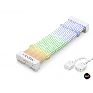 24 Pin Argb Anakart Güç Uzatma Kablosu Bükülebilir 2 Mm 54 60 Led Beyaz ND2800A
