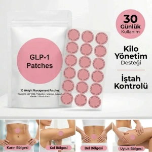 Günlük Wellness Desteği 30 Adet Kilo Yönetimi Destek Bantları İştah Kontrolü