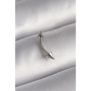 316L Çelik Gümüş Renk Çivi Model Piercing TJ-PR1364