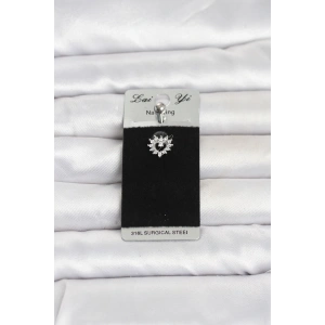 316L Cerrahi Çelik Kalp Model Göbek Piercing TJ-PR1394