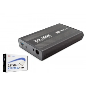 3.5 Inç Sata Hdd Harici Disk Kutusu Usb 3.0 - Siyah HDX1756