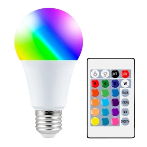 Seçenekli LED Ampul 9w Uzaktan Kumandalı 15 Farklı Renk