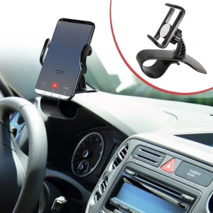 Telefon Standı Araç İçi Konsola Takılan Döner Başlıklı Telefon Kıskacı