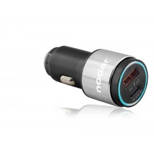 Araç Şarj Adaptörü Usb + Type-C Pd Qc 3.0 45W Metal - Siyah ND1076
