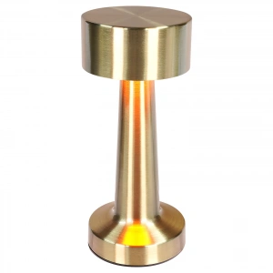 Dokunmatik Dekoratif Masa Lambası 1800 Mah 60 Lümen Gold SLM9066